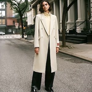 Aritzia Babaton Constance Coat Wool and Cashmere